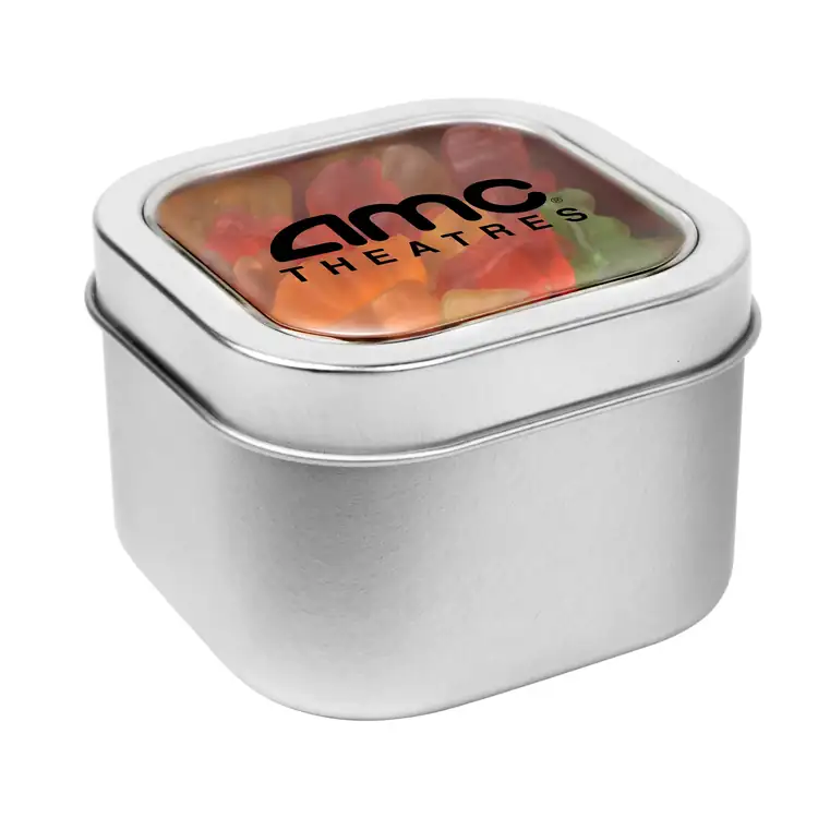 3-inch Window Tin with Clever Candy gummy bears #5