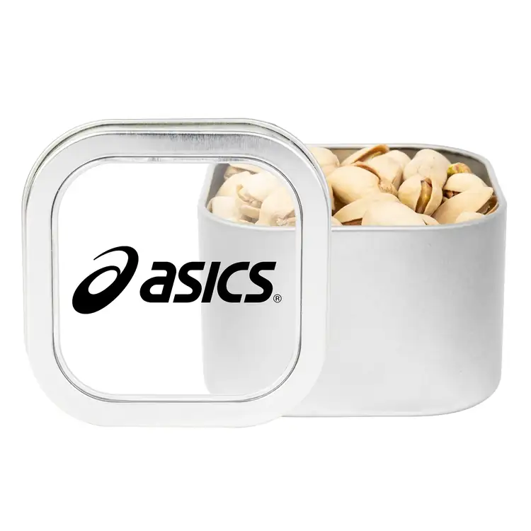3-inch Window Tin with Pistachios
