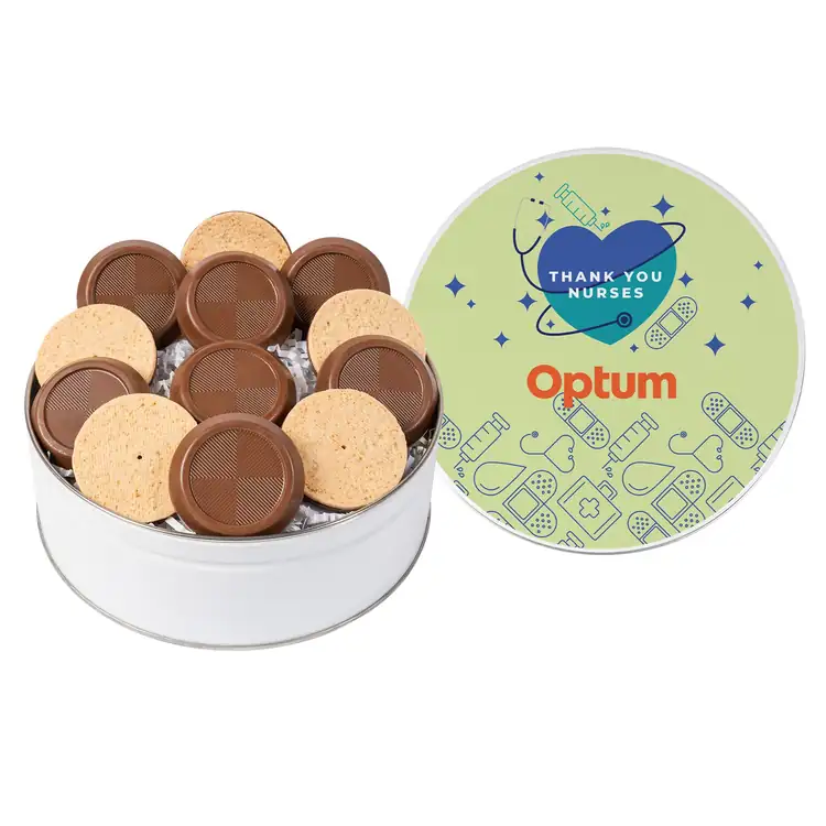 12 Piece Truffle Cookie Gift Tin #10