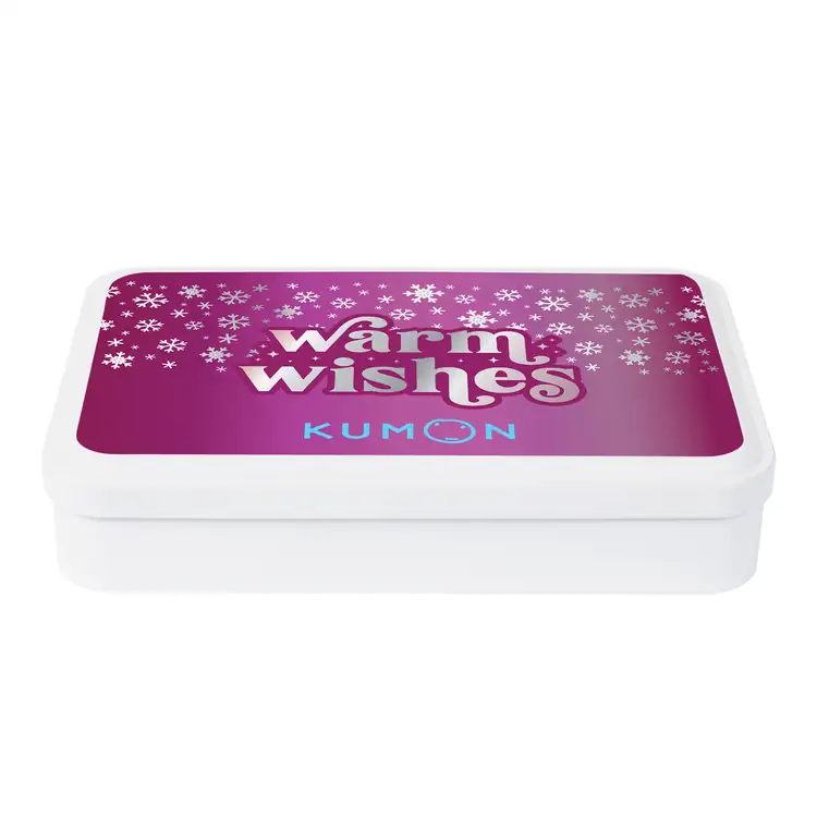 Silver Hershey Kisses Gift Tin #4