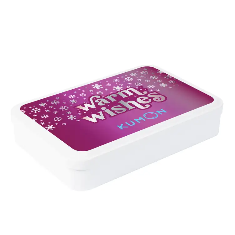 Silver Hershey Kisses Gift Tin #5
