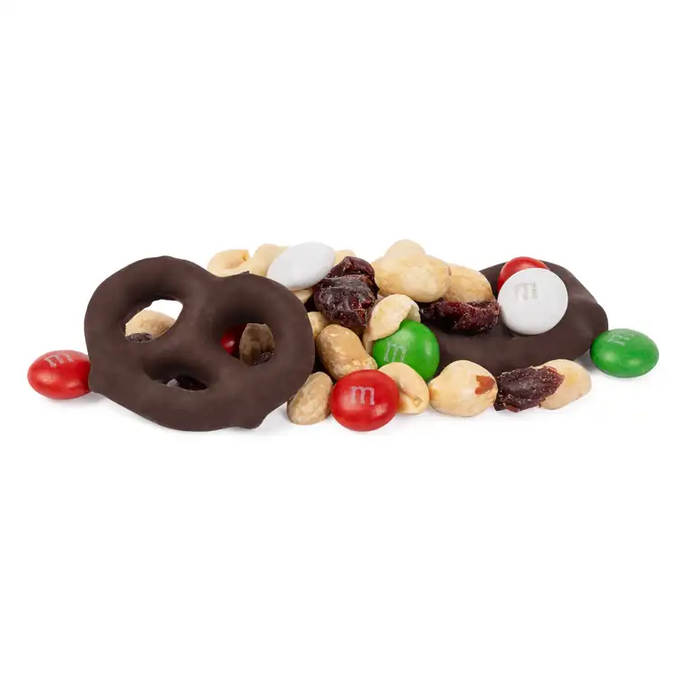 Boîte métallique de mélange festif M&M's #2