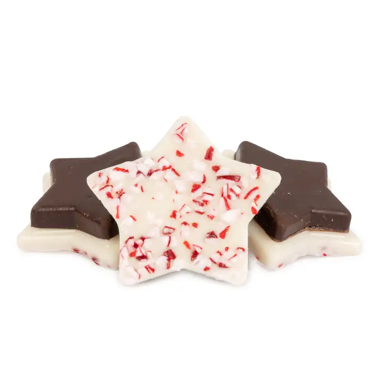 Gift tin with Peppermint Bark Shapes #12