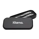 Metal Double Pen Box with Foam Insert