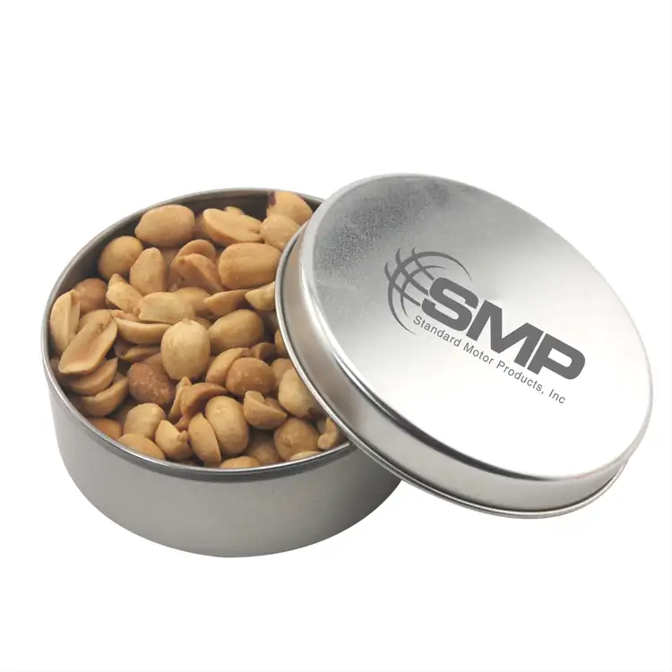 2-15/16-inch Round Tin with Peanuts
