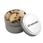 Boîte métallique ronde de biscuits en forme d’animaux 2-3/4 po