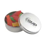 2-15/16-inch Round Tin with Swedish Fish candies
