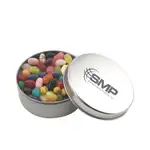 2-15/16-inch Round Tin with Jelly Belly jelly beans