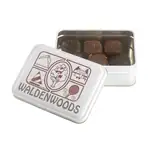 Boîte métallique souvenir avec caramels au sel de mer