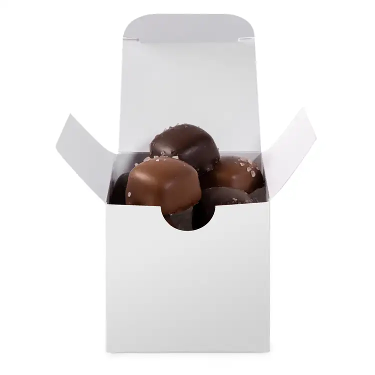 Sea Salt Caramels in Full Color Custom Box #2