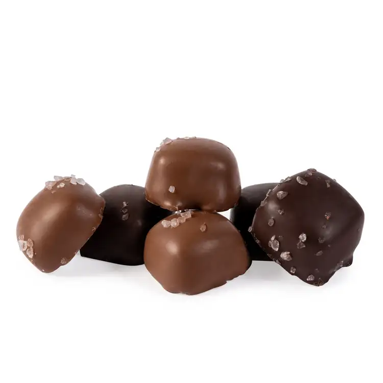 Sea Salt Caramels in Full Color Custom Box #5