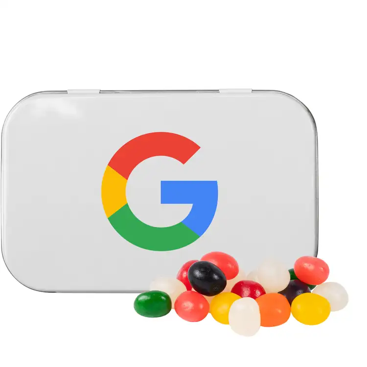 Rectangular Tin with Jelly Beans