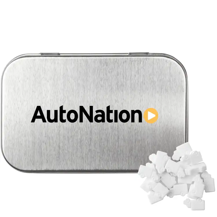 Rectangular Tin with Truck Shaped Mints #3