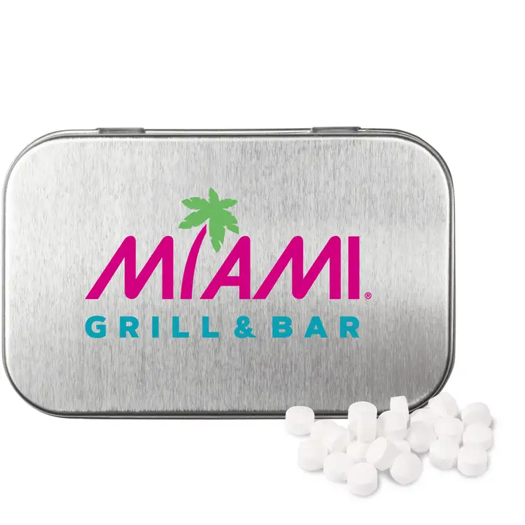Rectangular Tin with Mini Mints