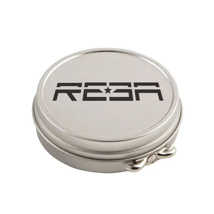 Shoeshine Round Mini Mint Tin