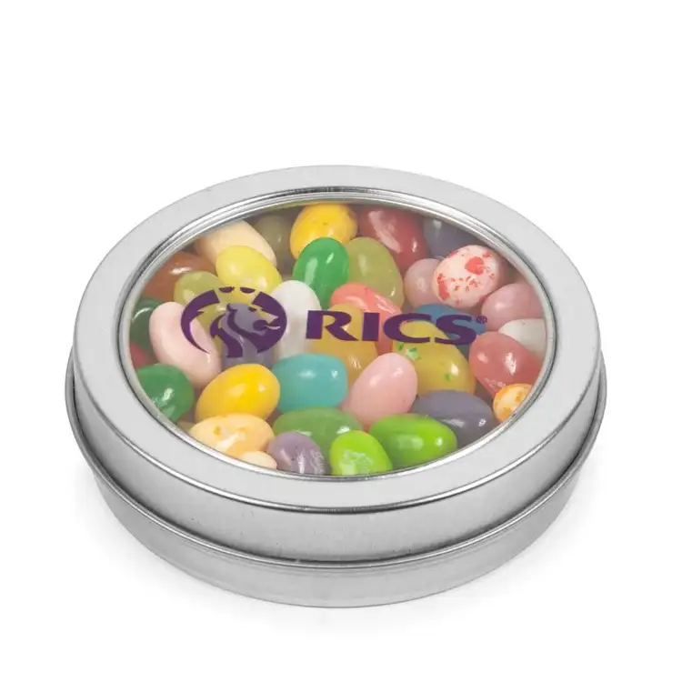 Round Window Tin with Jelly Belly Jelly Beans #2