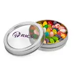 Round Window Tin with Jelly Belly Jelly Beans