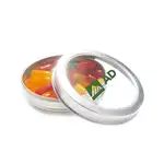 Round Window Tin with Mike & Ike Candy