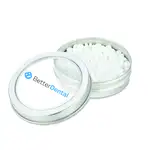 Boîte ronde à fenêtre avec mini menthes
