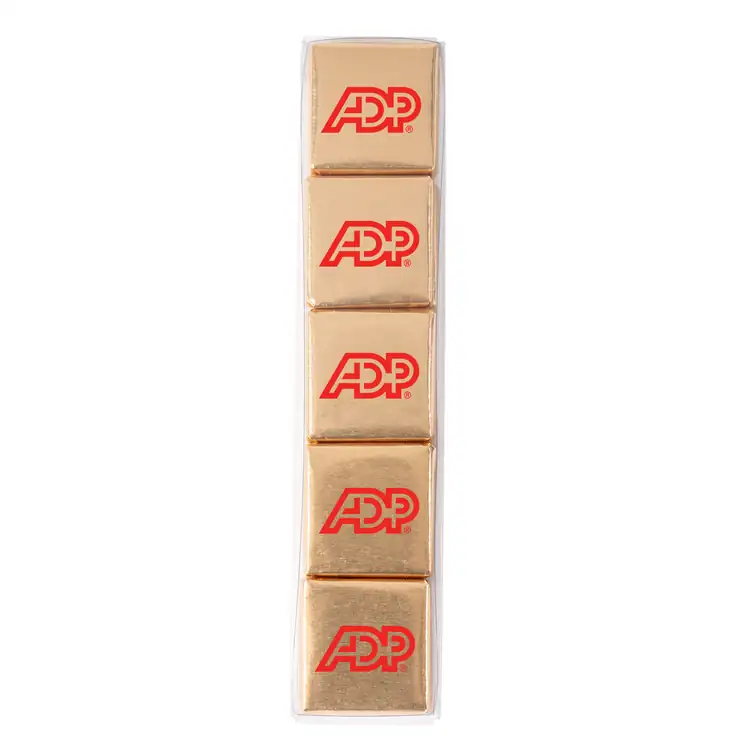Ten Piece Chocolate Foiled Square Acetate #2