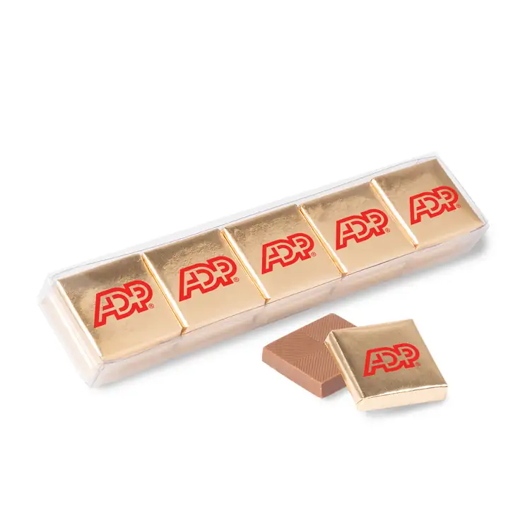 Ten Piece Chocolate Foiled Square Acetate #3