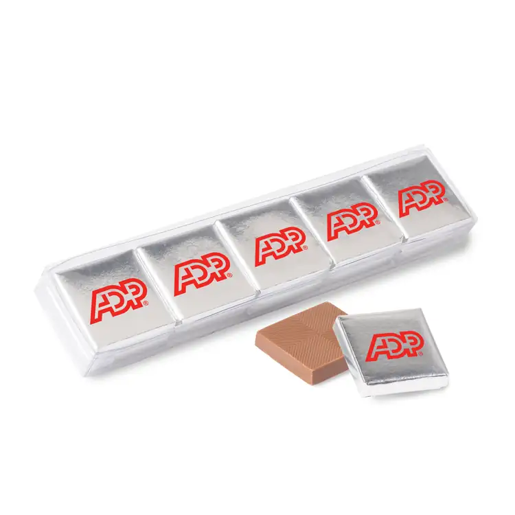 Ten Piece Chocolate Foiled Square Acetate #5