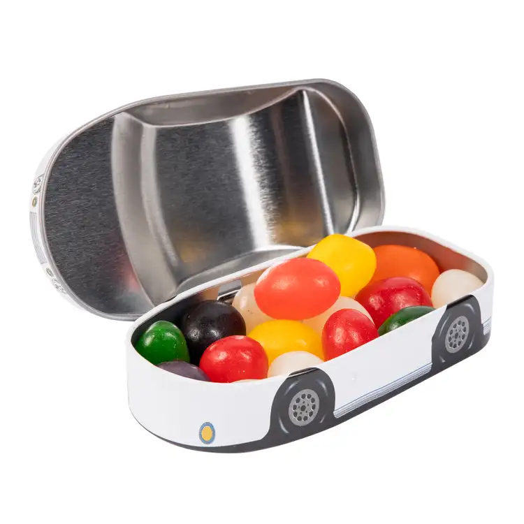 Boîte voiture berline avec bonbons en forme de haricot #3