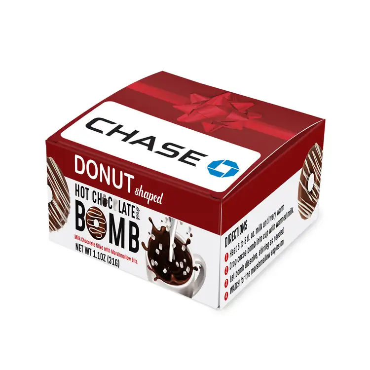 Bombe de chocolat chaud en forme de beigne #2
