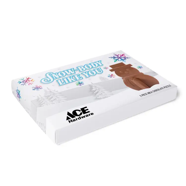 3D Puzzle Milk Chocolate Snowman #2