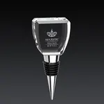 Tapavino Shield Crystal Wine Stopper