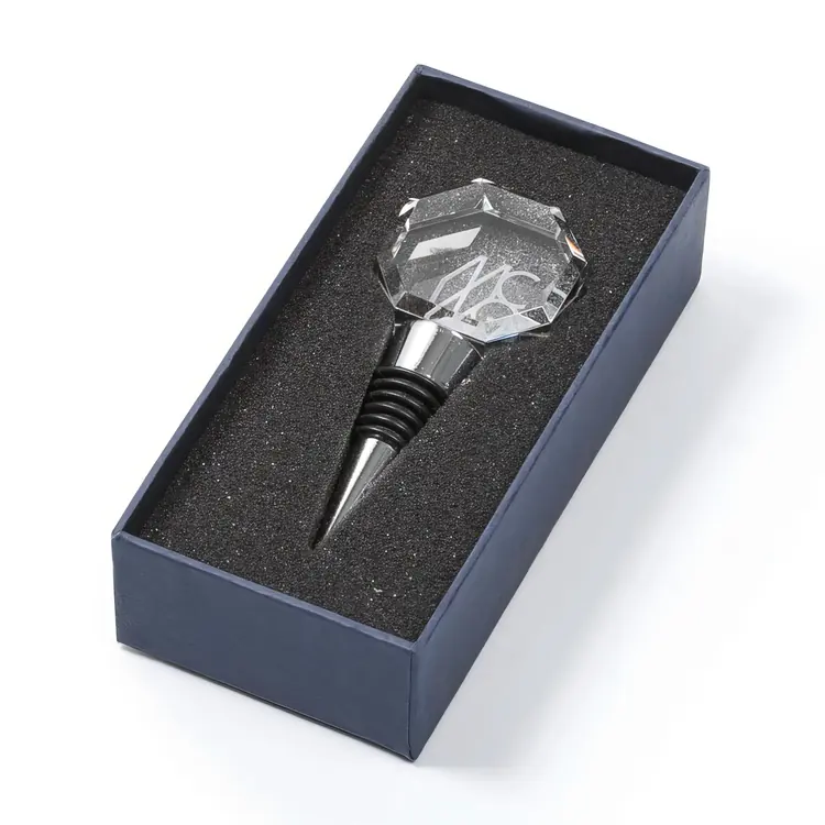 Tapavino Octagonal Crystal Wine Stopper #2