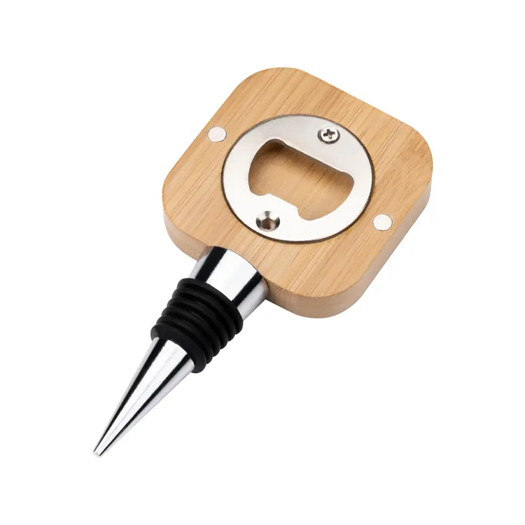 Bouchon à vin en bambou Kirtle avec décapsuleur #2