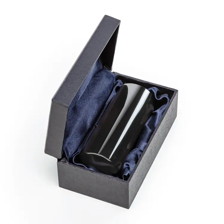 Bougeoir Tissot en cristal optique noir 2 pouces #2