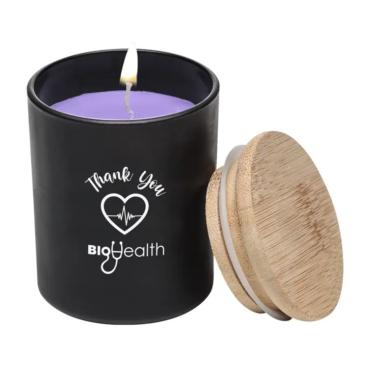 Bougie Bruges 3.2 oz avec contenant en verre #2