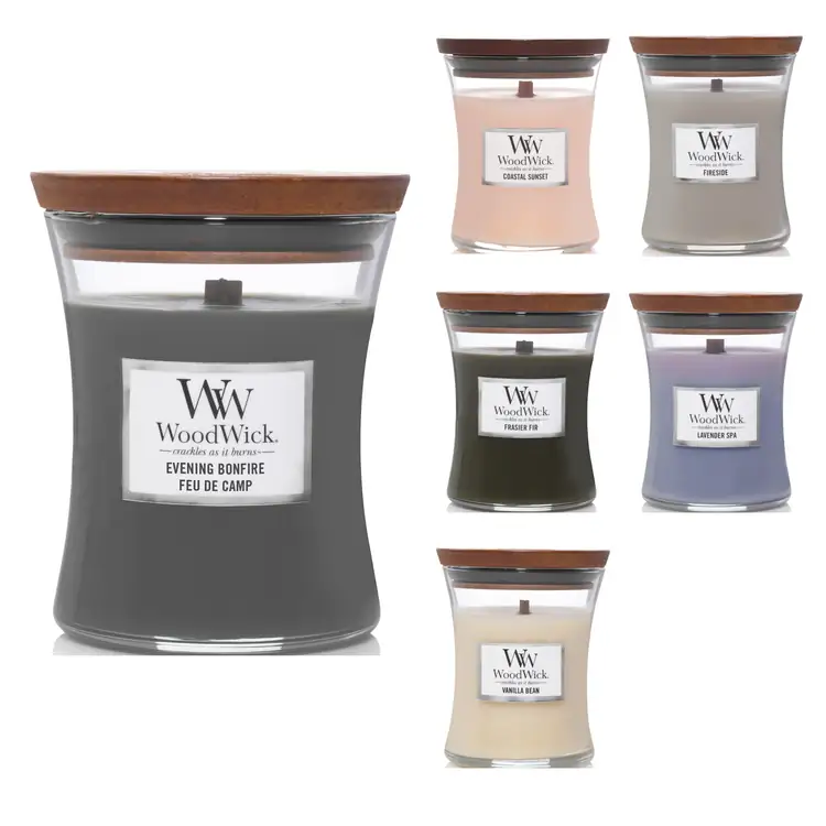 Bougie Woodwick sablier 9.7 oz