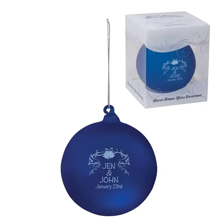 Hand Blown Glass Ornament #2