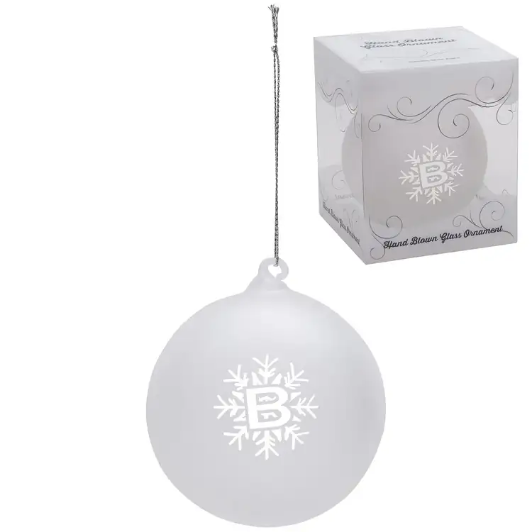 Hand Blown Glass Ornament #5