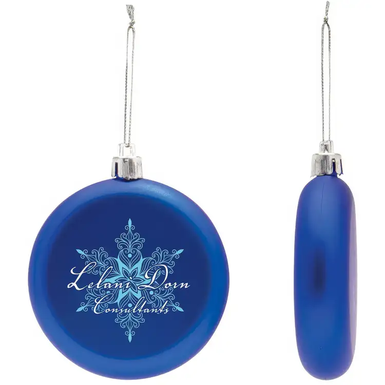 Shatter Resistant Flat Round Ornament #3