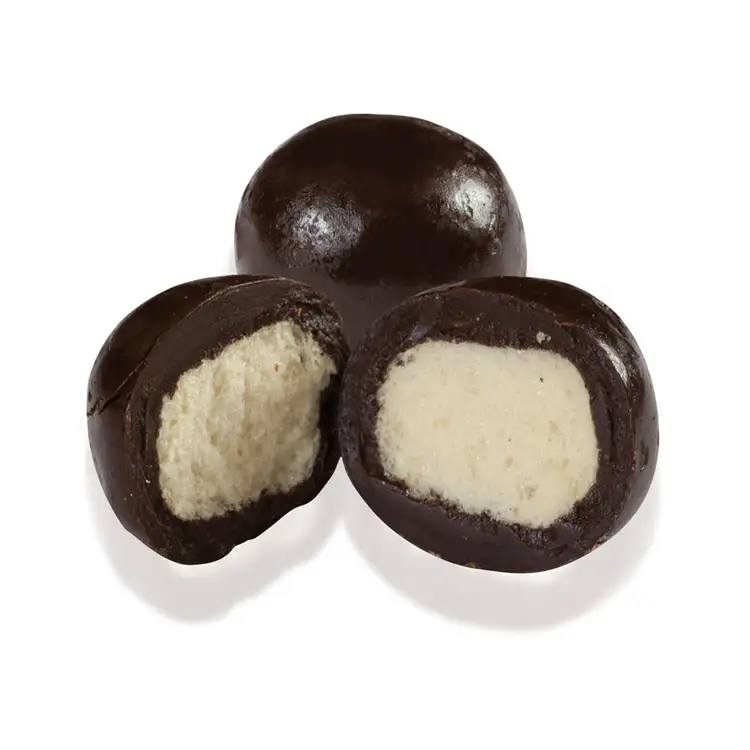 Boule maltée au chocolat noir espresso avec emballage personnalisé