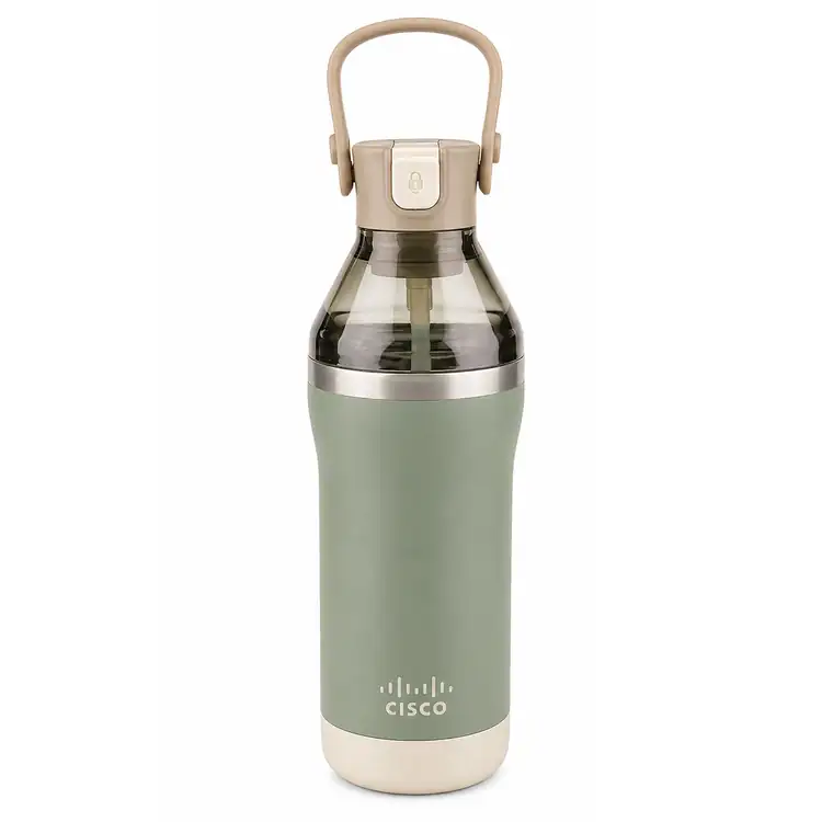 Bouteille 26 oz avec base isolée et partie supérieure translucide #3
