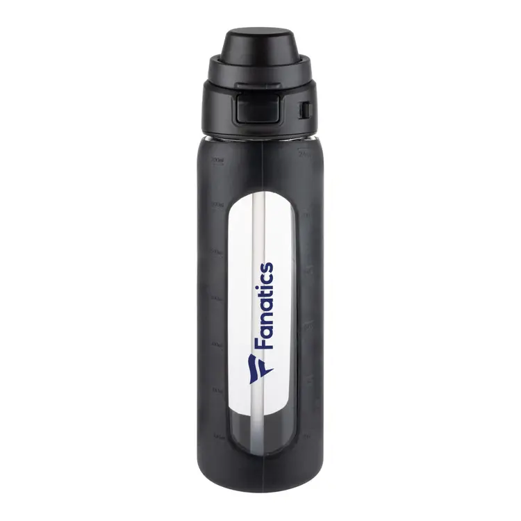 Bouteille Arno 24 oz en verre borosilicaté avec paille #2