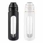 Arno Borosilicate Glass Bottle 24 oz with Straw