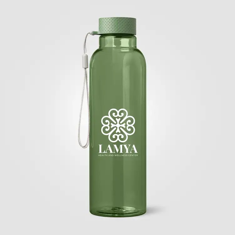 Bouteille Aura en plastique recyclé avec dragonne 24 oz #10