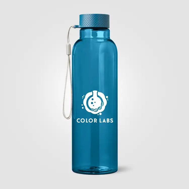 Bouteille Aura en plastique recyclé avec dragonne 24 oz #12