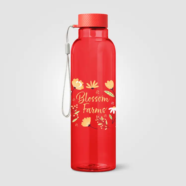 Bouteille Aura en plastique recyclé avec dragonne 24 oz #15