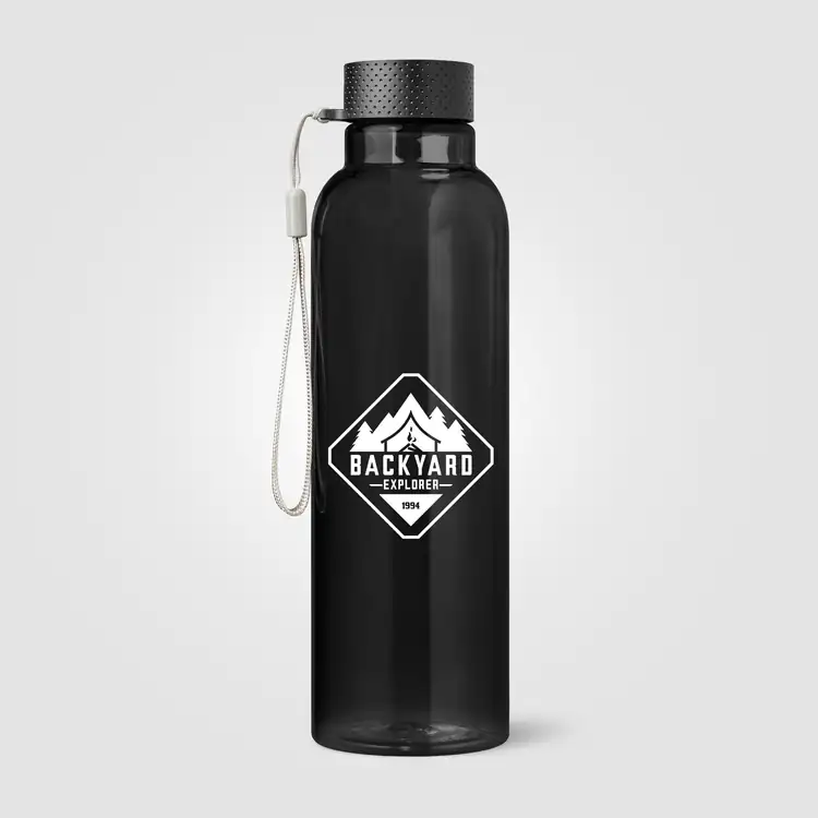 Bouteille Aura en plastique recyclé avec dragonne 24 oz #3