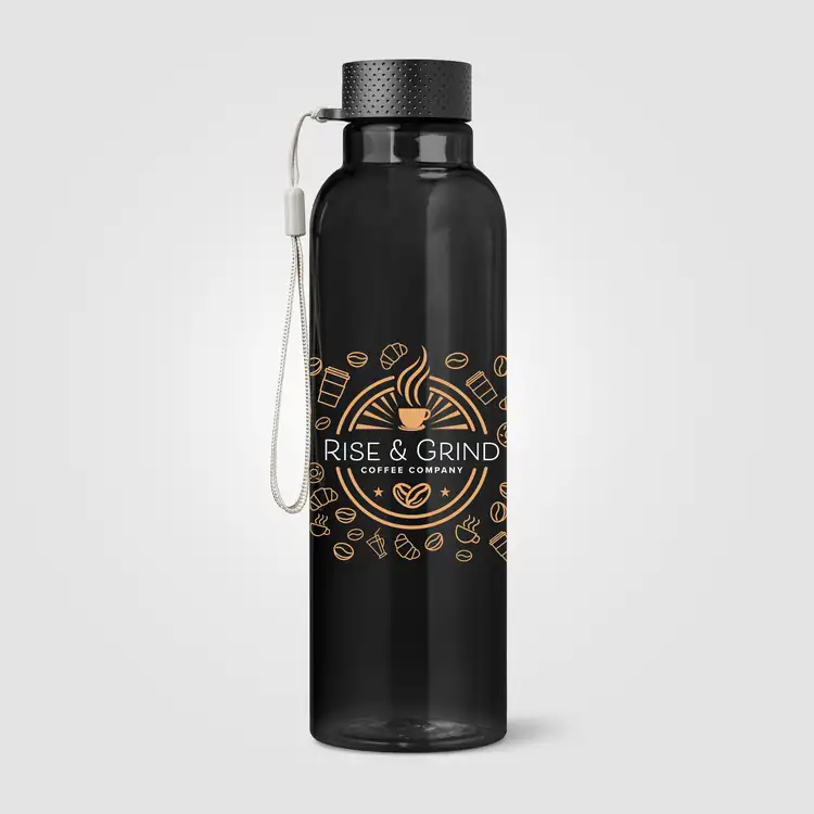 Bouteille Aura en plastique recyclé avec dragonne 24 oz #4