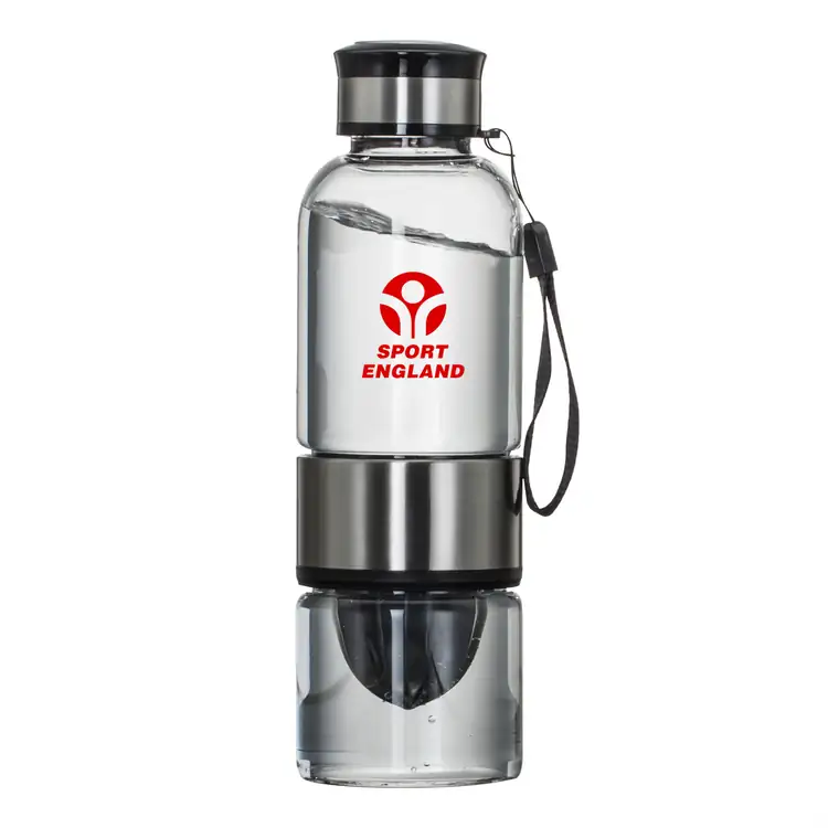 Bouteille Borosilicate Fructus 18.5 oz avec infuseur à fruits
