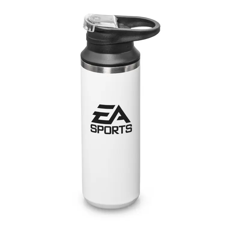 Bouteille Della 17 oz en acier inoxydable avec poignée et couvercle rabattable #5