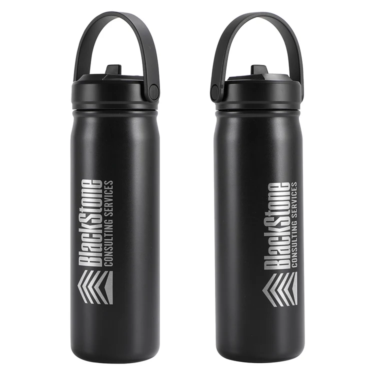 Bouteille Lennon 20 oz écologique isotherme avec couvercle à paille #3